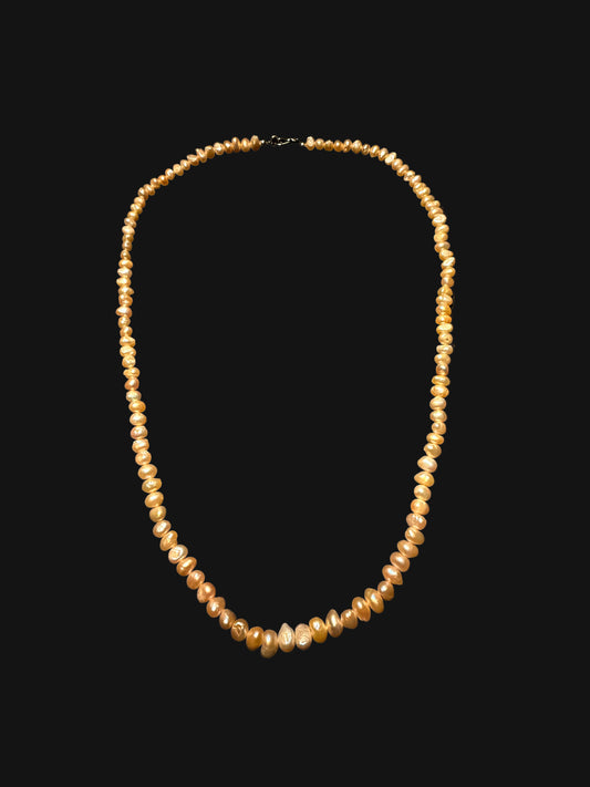 Freshwater Pearl Necklace - Classic Single Strand