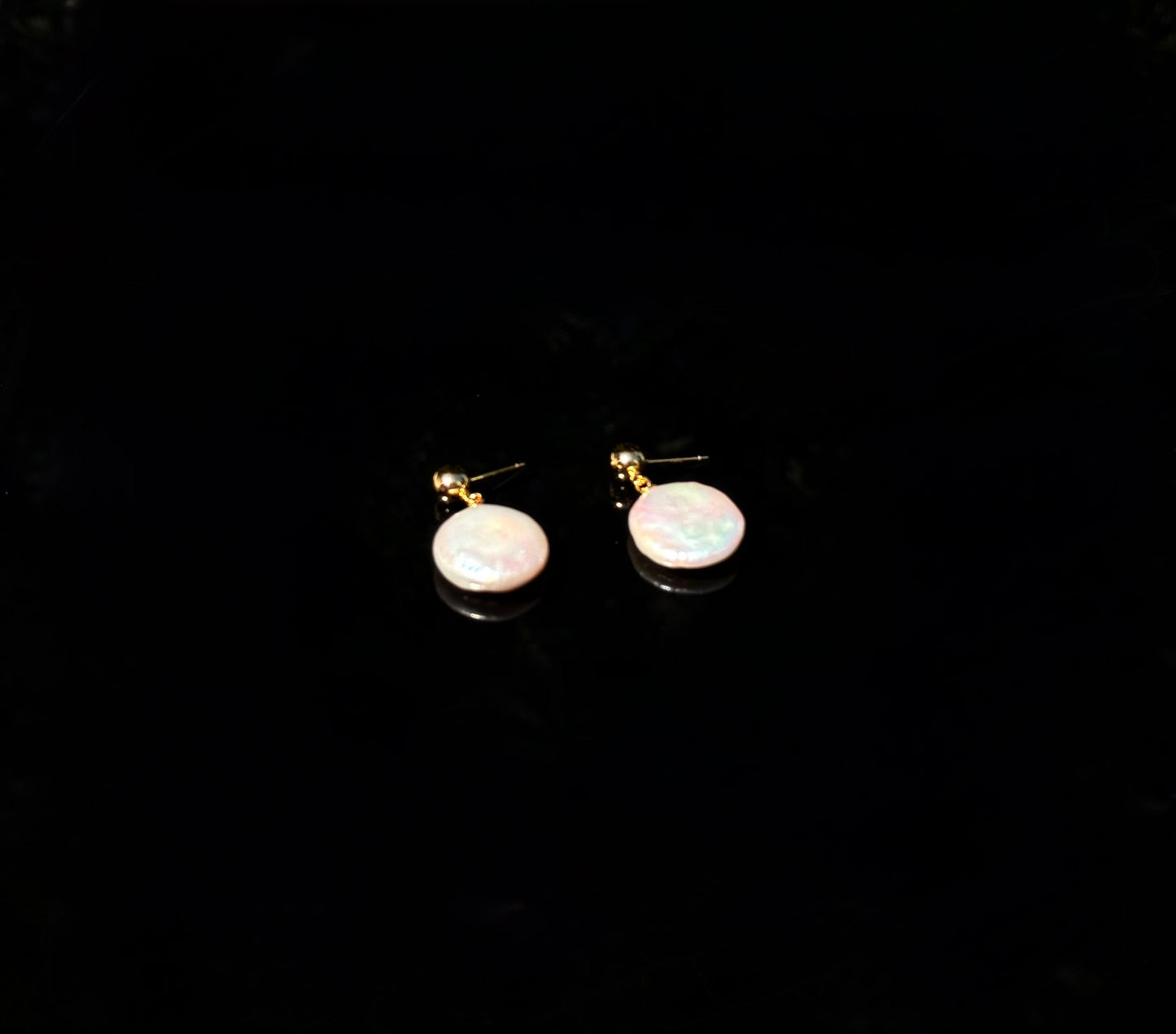 S925 Sterling Baroque Pearl Earrings