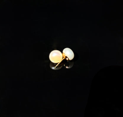 S925 Sterling Freshwater Pearl Elegance Earrings