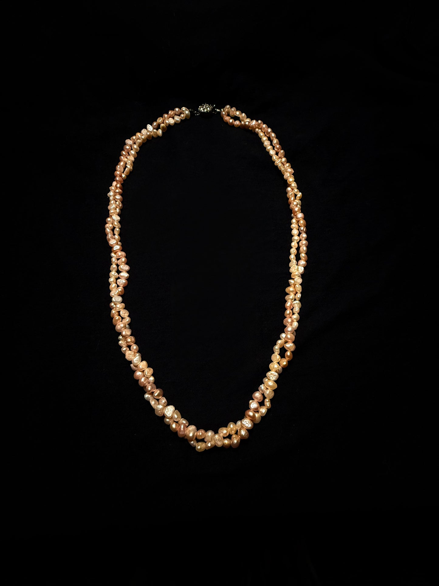 Freshwater Pearl Necklace - Double Strand Sophistication